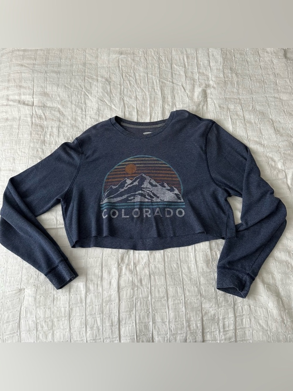 Old Navy Cropped Crewneck